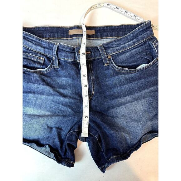 Joe's Jeans Shorts Edlyn Blue Denim Cutoffs Mid-Rise - Size 27 - Picture 5 of 9